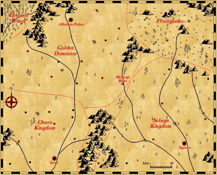 The Avatar's Flames Map