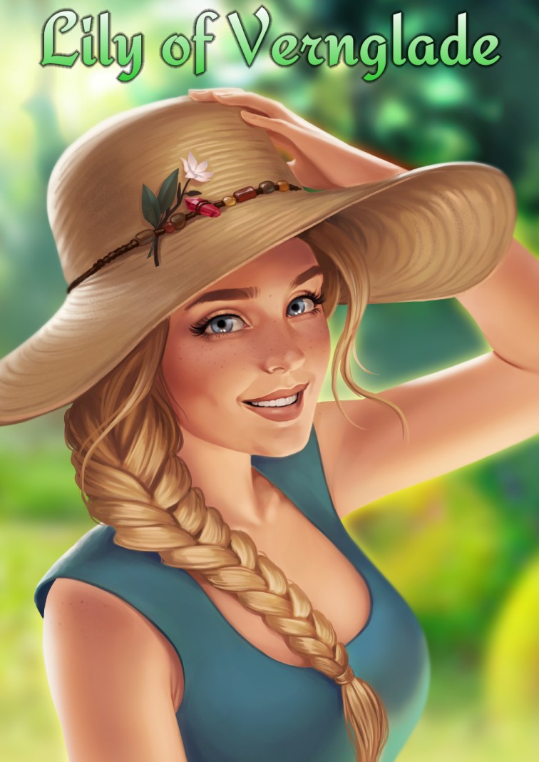 Lily Portrait Titled LR